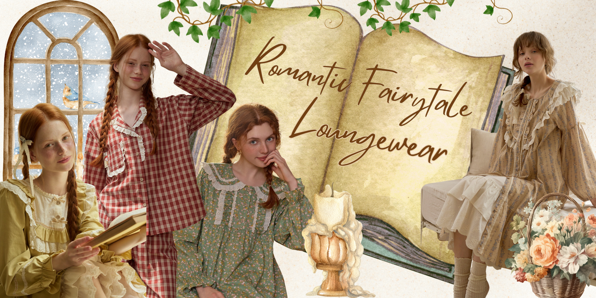 Dreamy Loungewear Straight Out of a Storybook