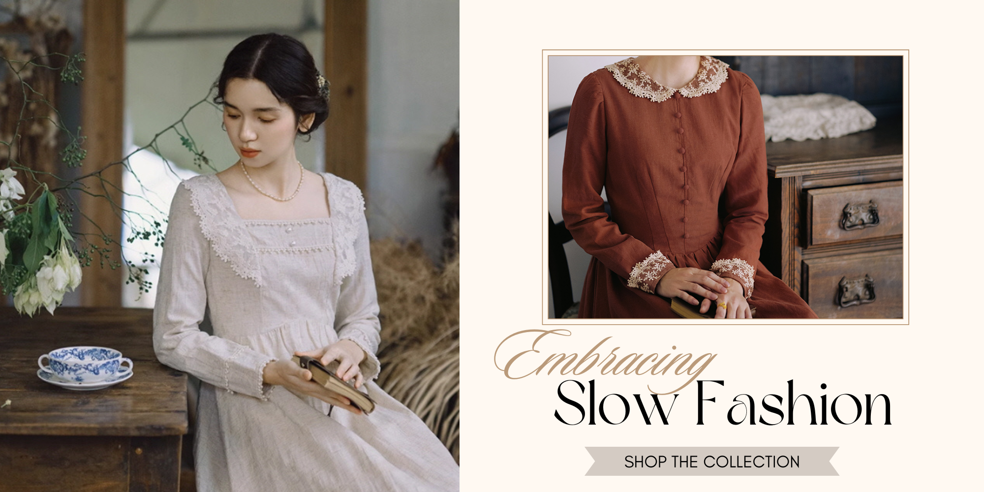 Embracing Slow Fashion: The Timeless Charm of Romantic Dresses