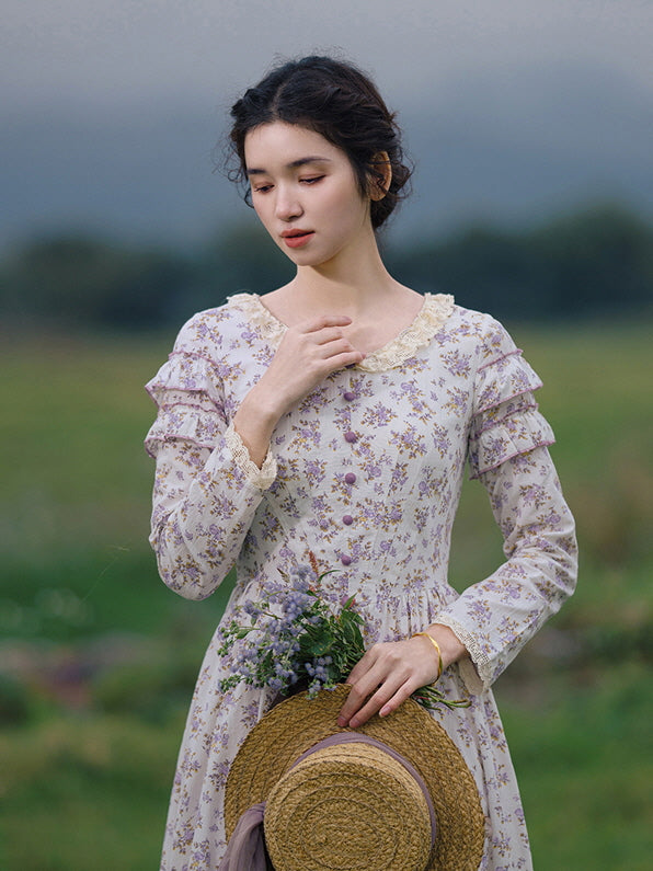Violet's Vintage Floral Dream