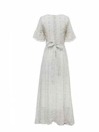 Emily's Sky Blue Floral Print Dress