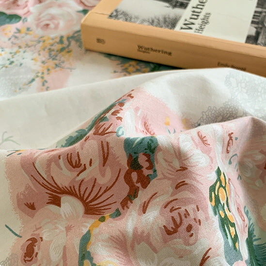 Cotton Floral Princess Bedding Set