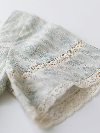 Emily's Sky Blue Floral Print Dress