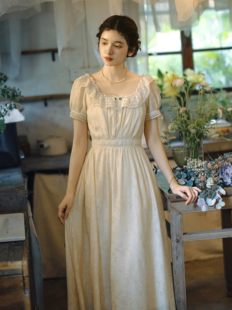 Emily's Graceful Bloom Summer Dress