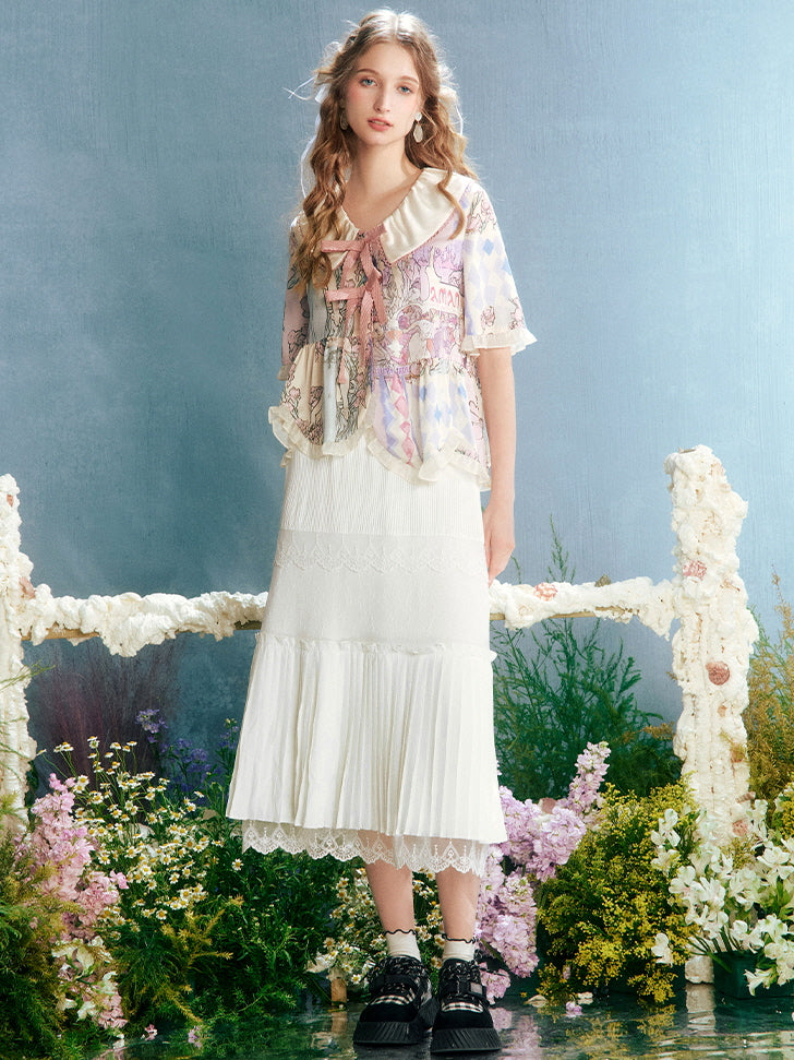 Whimsical Dreams Patchwork Blouse