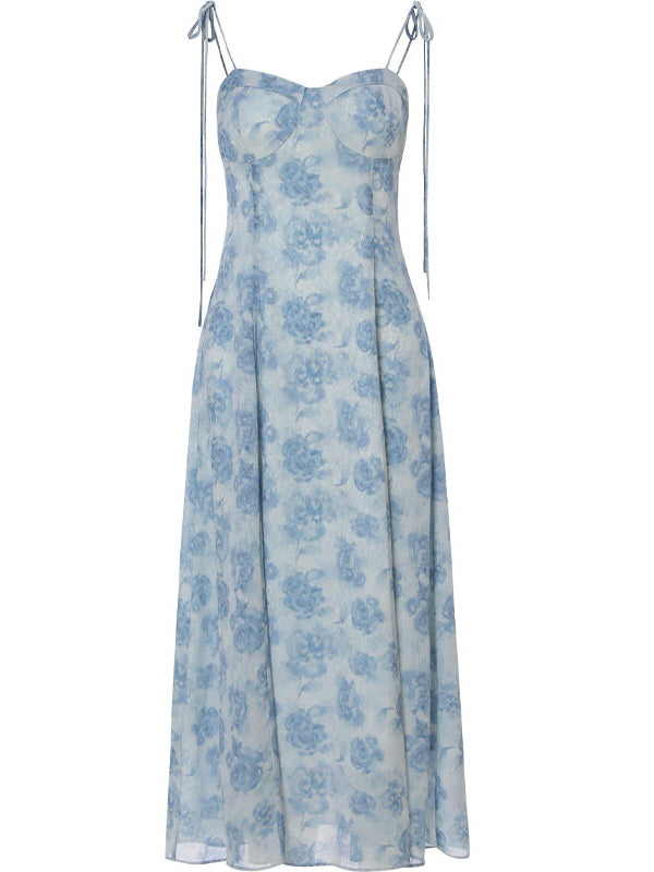 Enchanted Blue Rose Fairy Dress