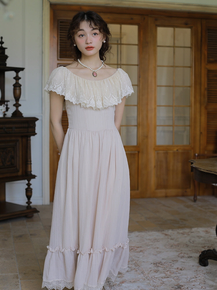 Light Pink Princess Vintage Dress