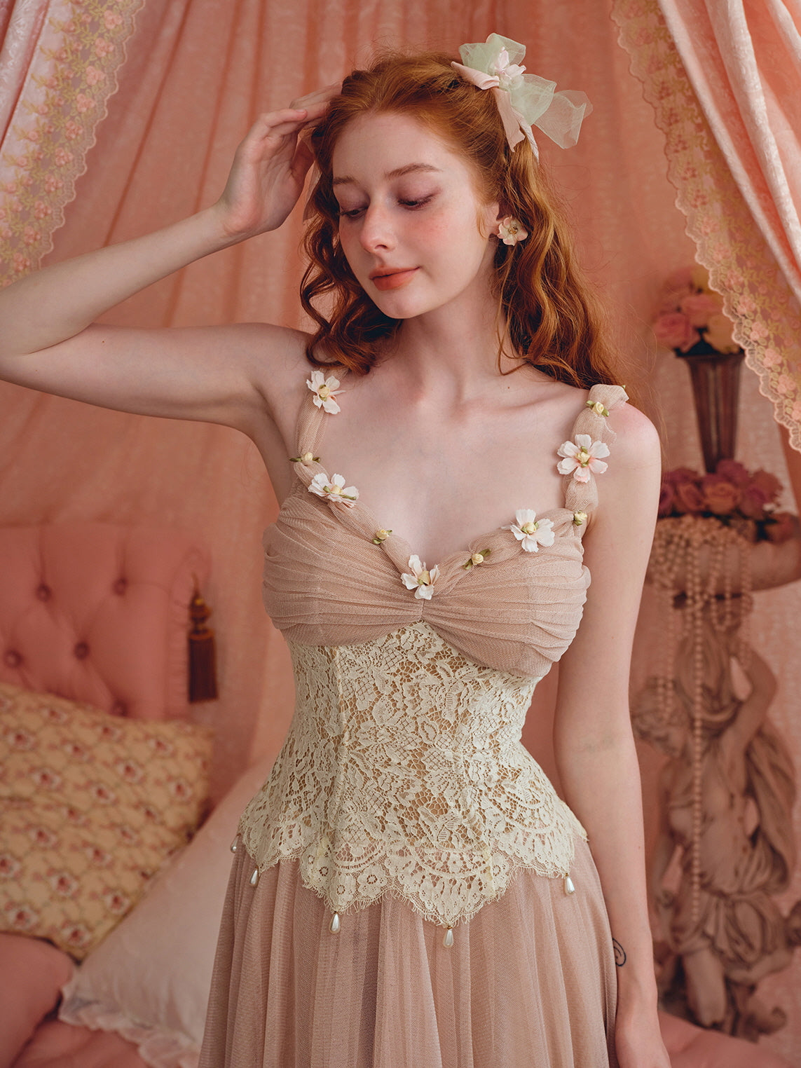 Enchanted Blossom Princess Dress Pink / M