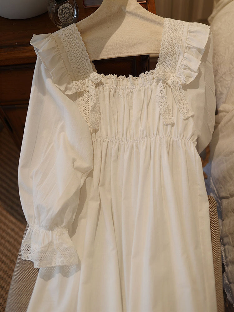 Vintage Princess Cotton Nightgown