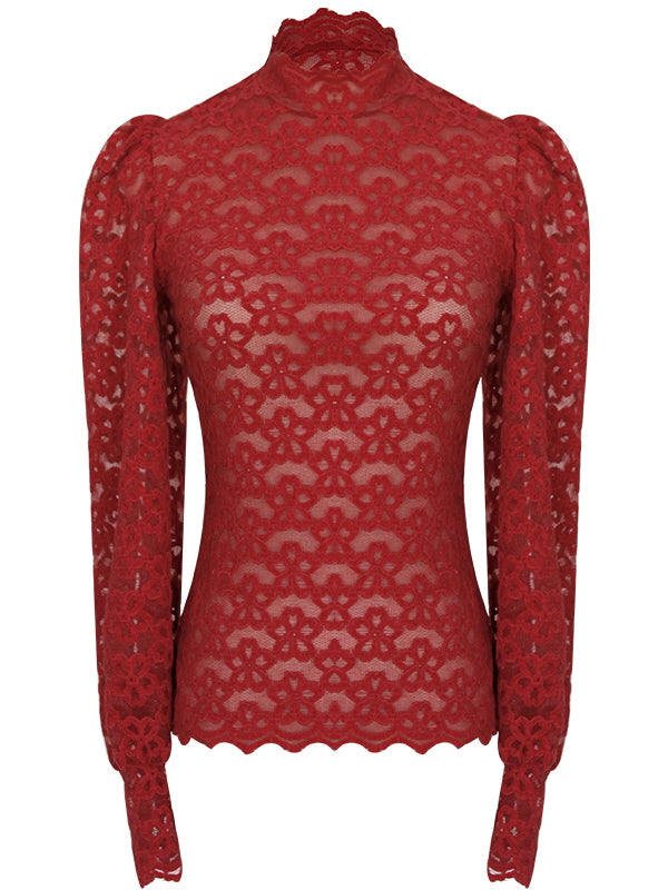 Victorian Lace Elegance Blouse