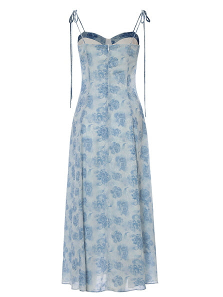 Enchanted Blue Rose Fairy Dress