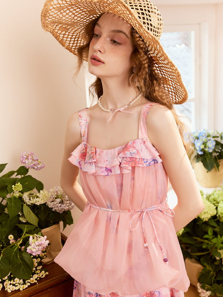 Pastel Dream Layered Dress