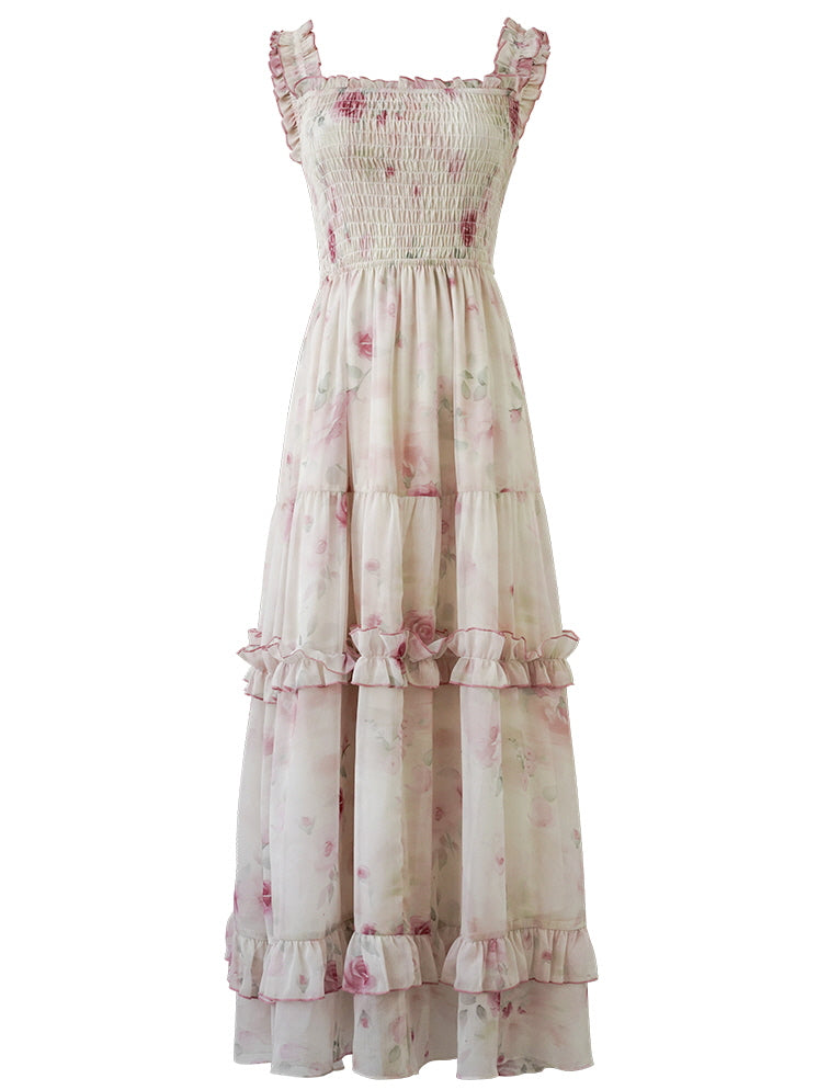 Enchanted Rose Garden Summer Dress