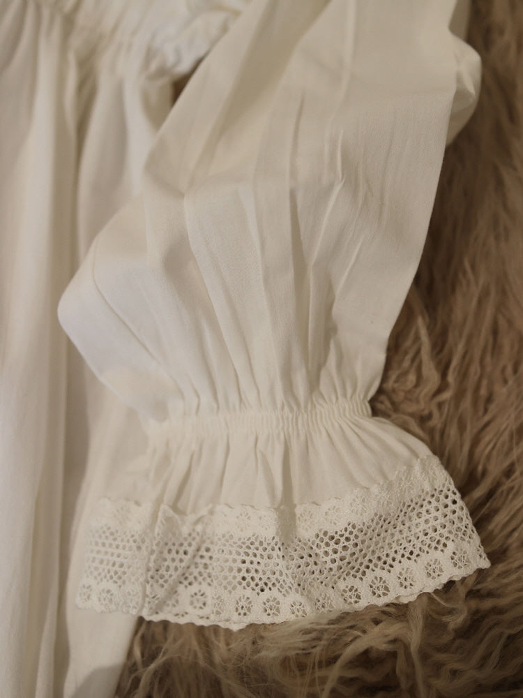 Vintage Princess Cotton Nightgown