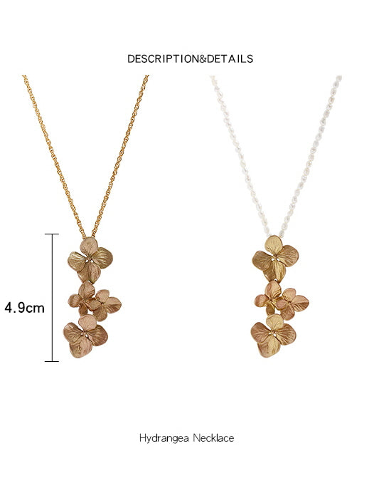 Hydrangea Elegant Women Necklace