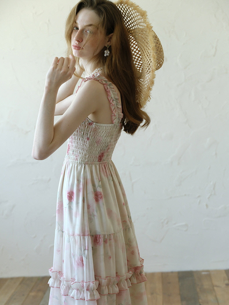 Enchanted Rose Garden Summer Dress