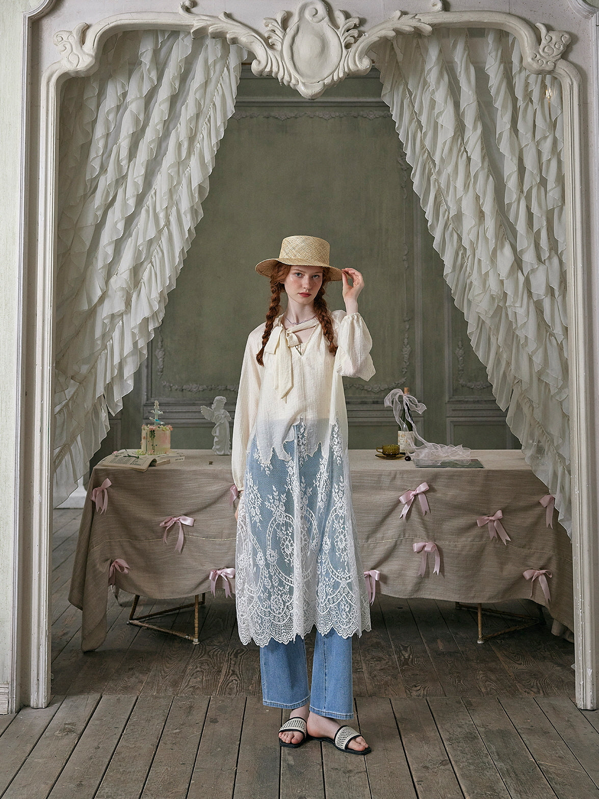 Isabella's Vintage Grace Blouse