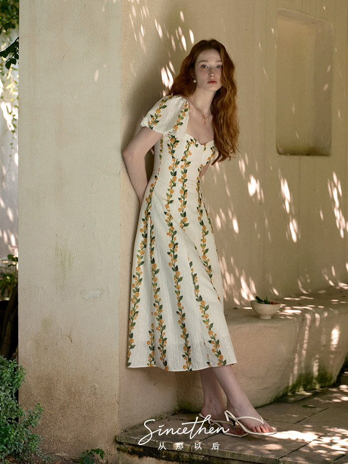 Daisy's Summer Cottage Floral Dress