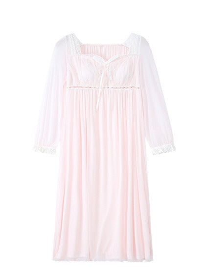 Moonlit Elegance Vintage Nightgown