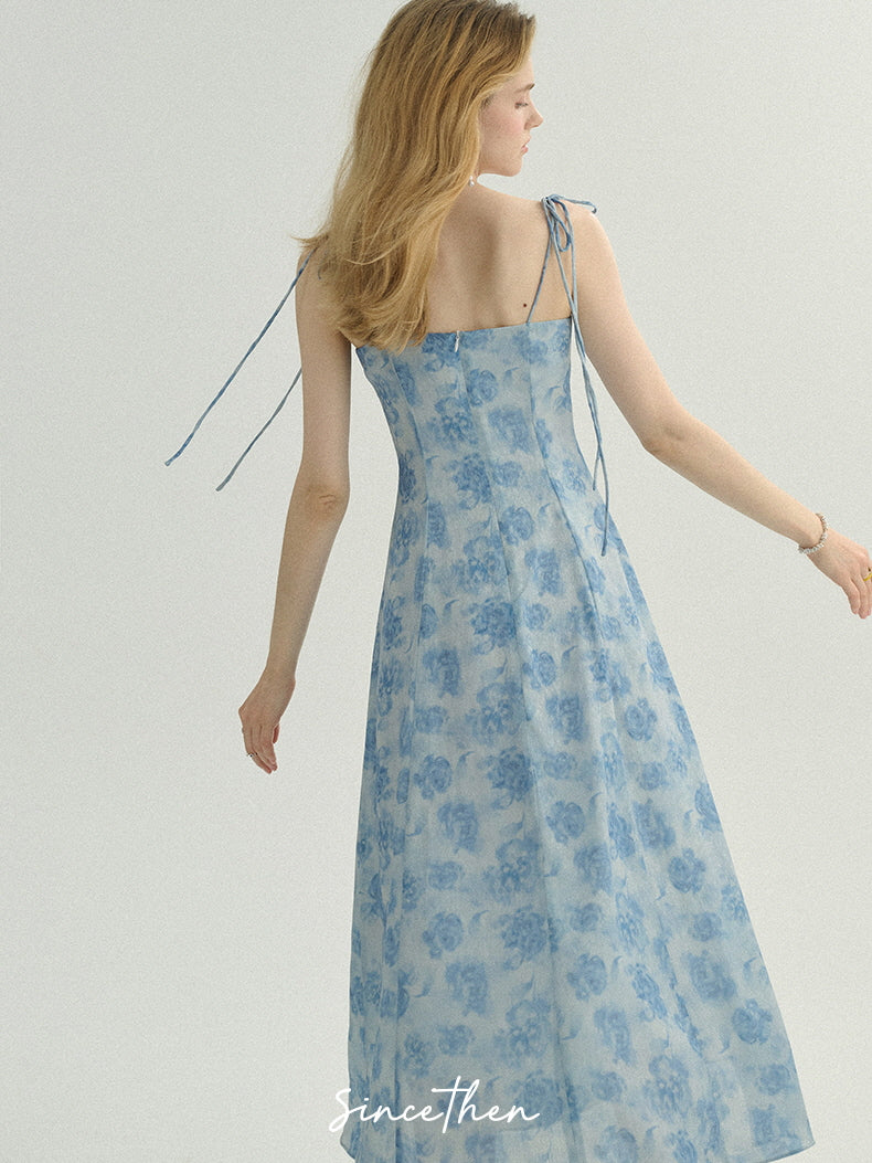 Enchanted Blue Rose Fairy Dress