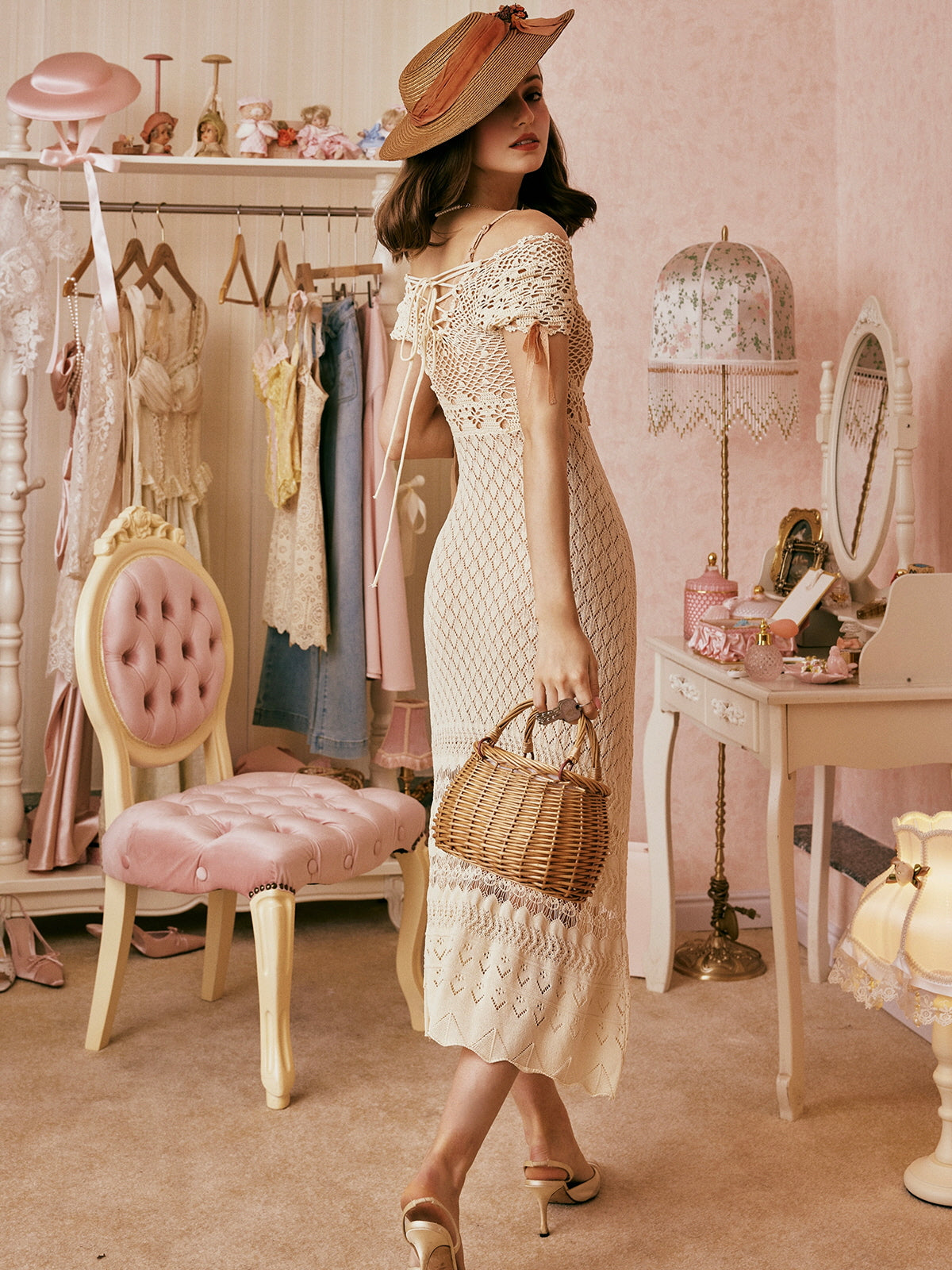 Enchanted Elegance Knit Dress