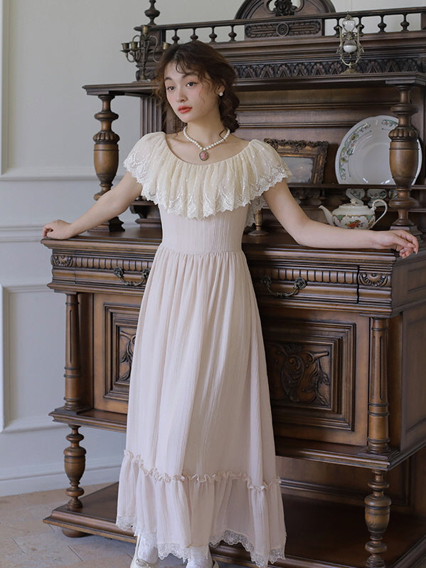 Light Pink Princess Vintage Dress