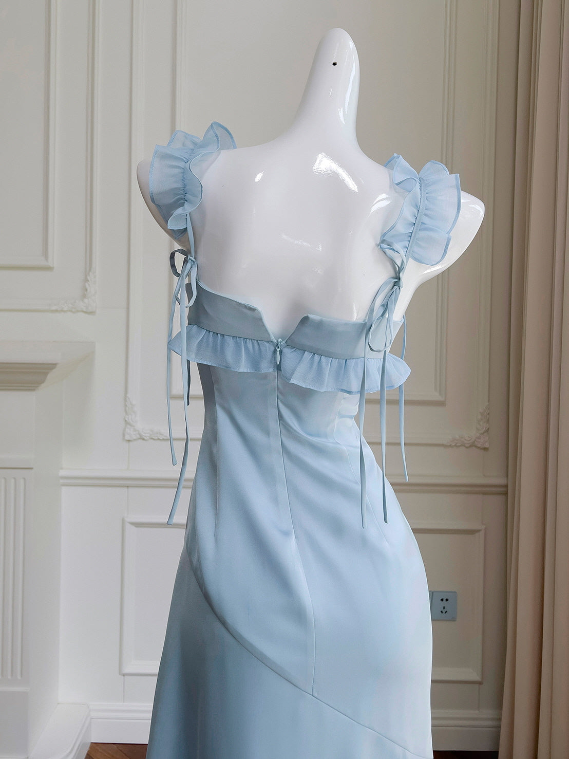 Floral Romance Bowknot Gown
