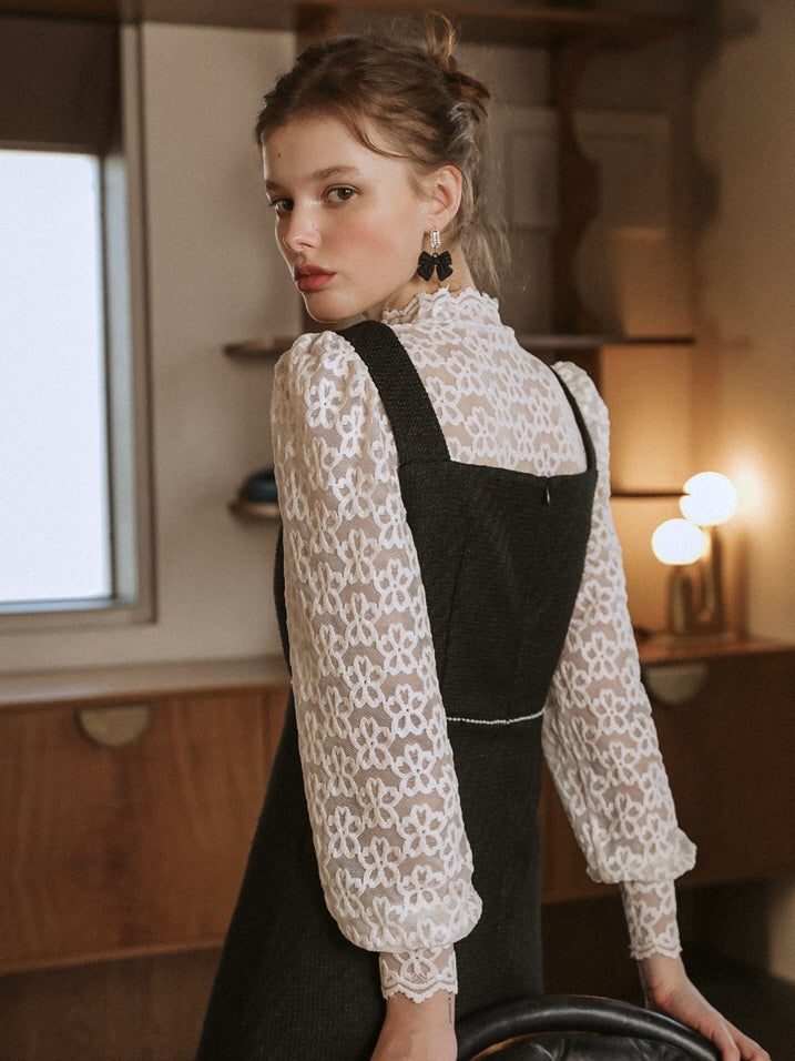 Victorian Lace Elegance Blouse