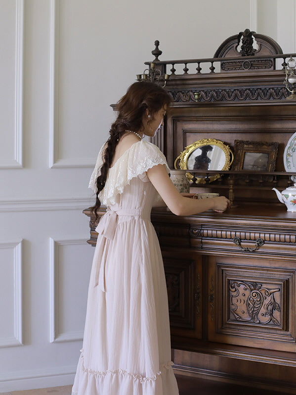 Light Pink Princess Vintage Dress