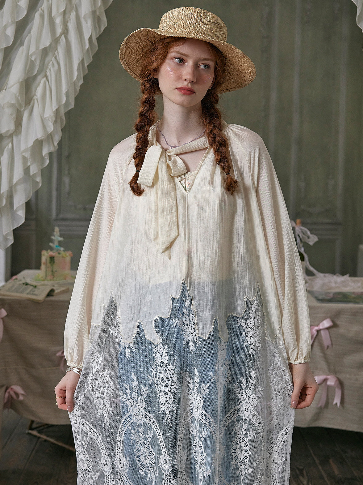 Isabella's Vintage Grace Blouse