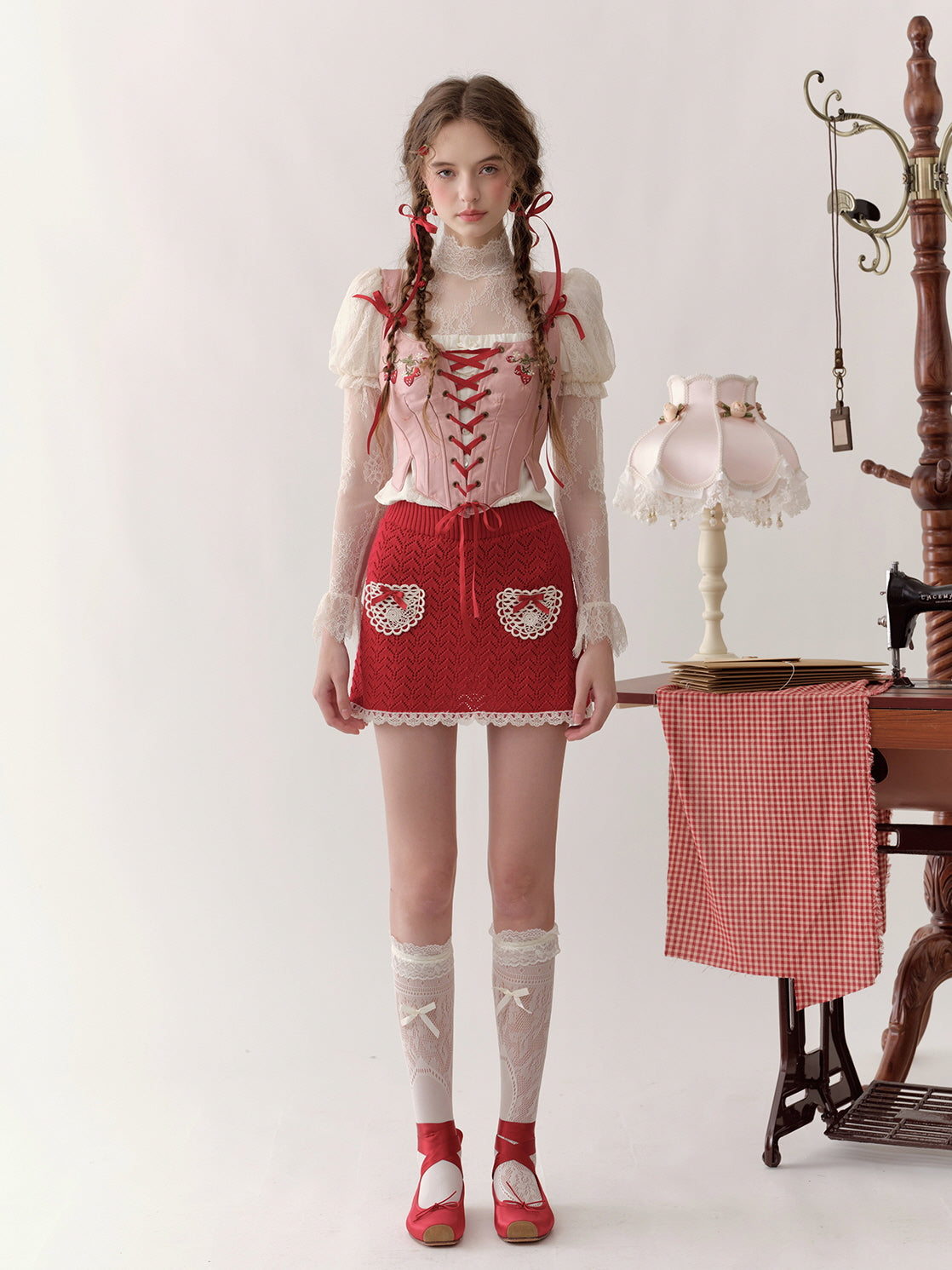 Coquette White Lace Dream Blouse