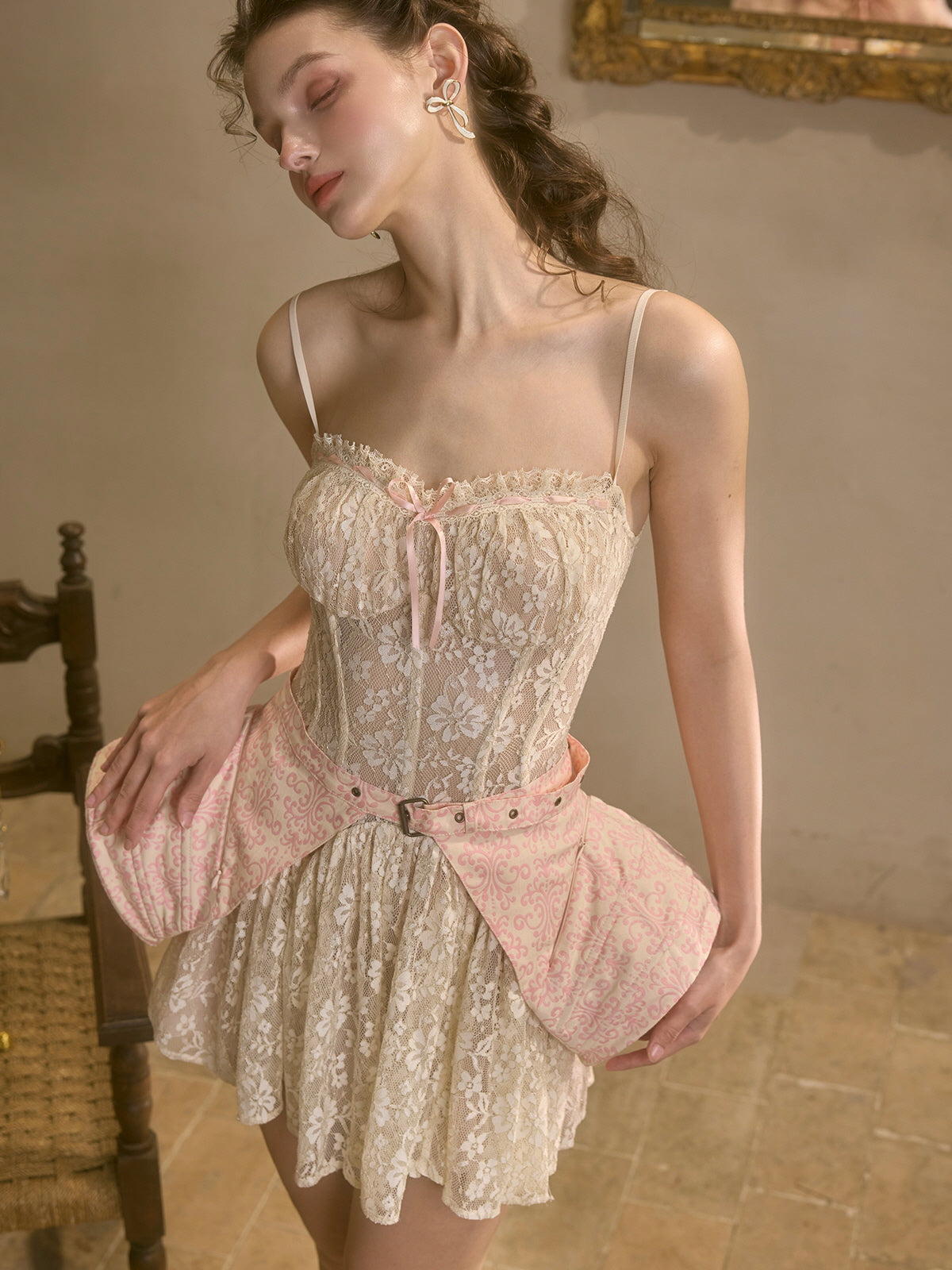 Lace Blossom Princess Dress