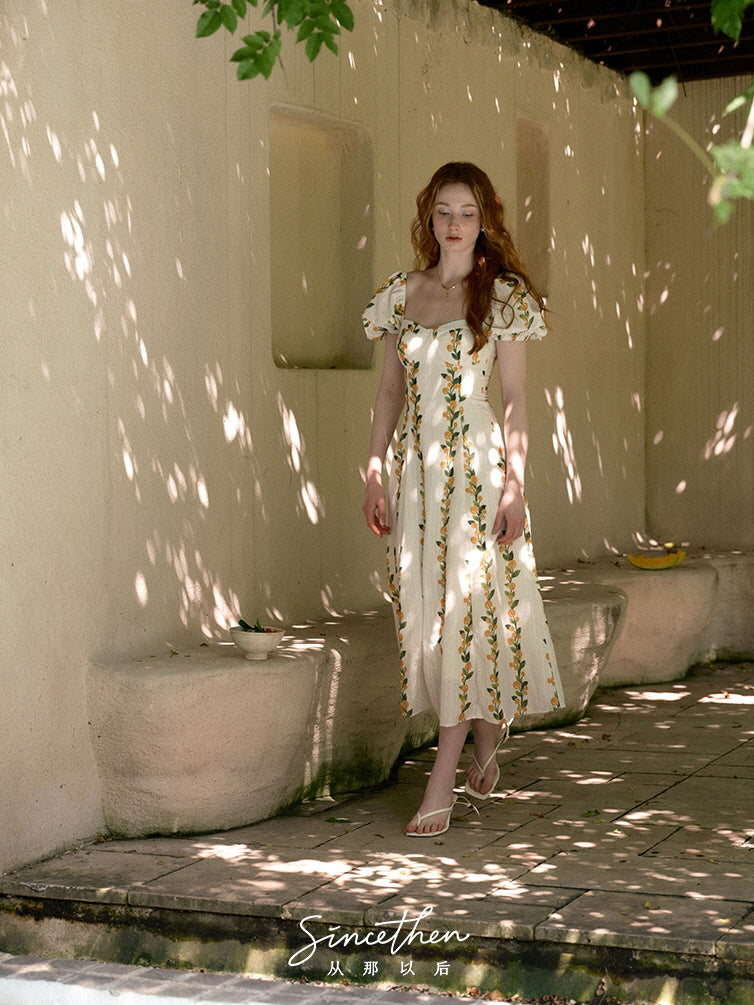 Daisy's Summer Cottage Floral Dress