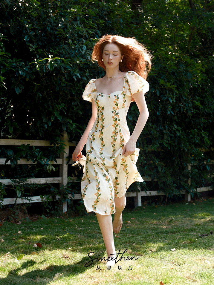 Daisy's Summer Cottage Floral Dress