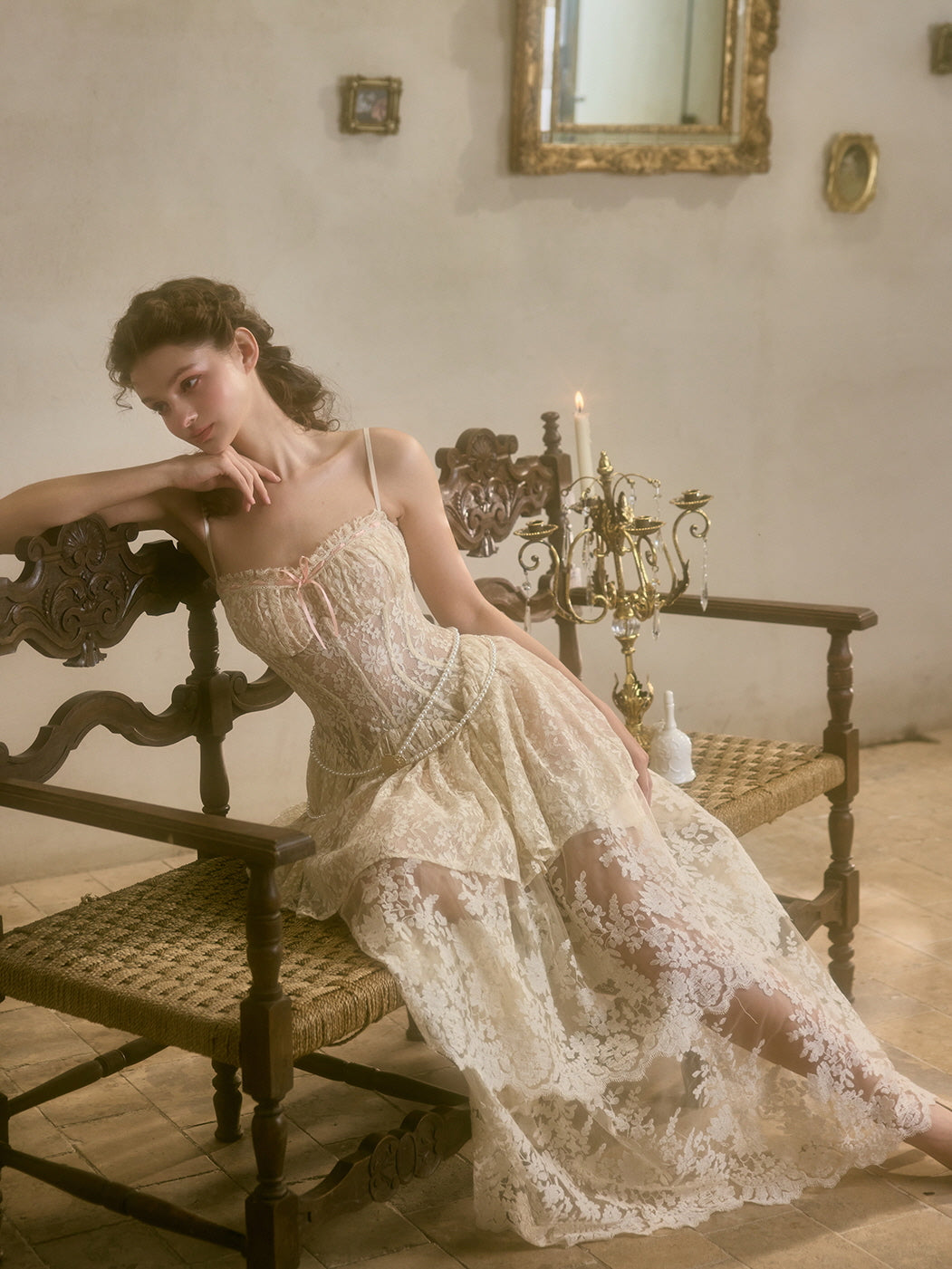 Lace Blossom Princess Dress
