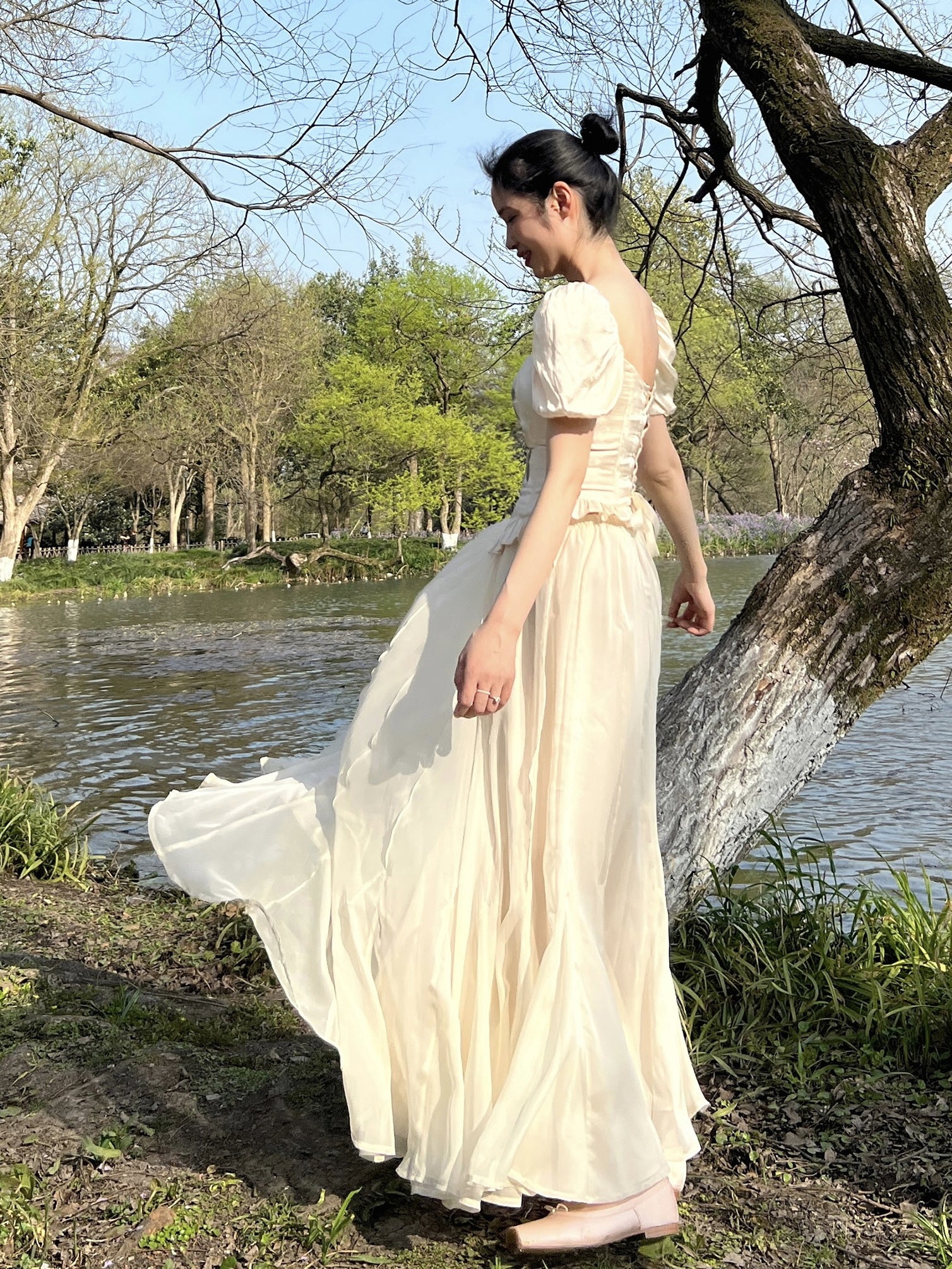 Romantic Rose Embroidered Corset Top