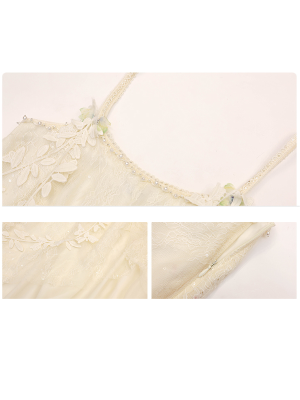Elena's Enchanted Ivory Fairy Dress