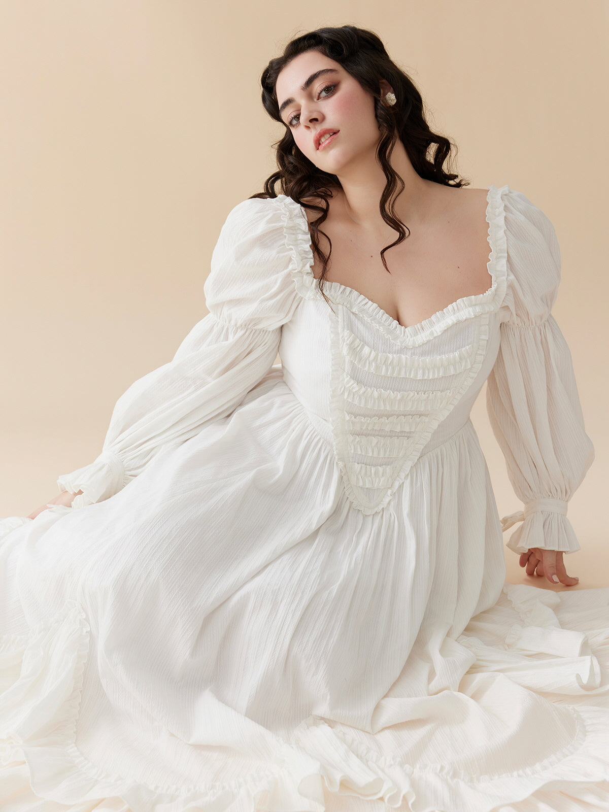 Timeless Romance Cotton Dress