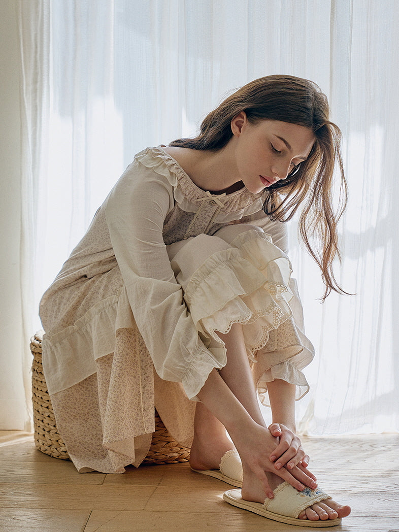 Dreamy Vintage Floral Nightgown