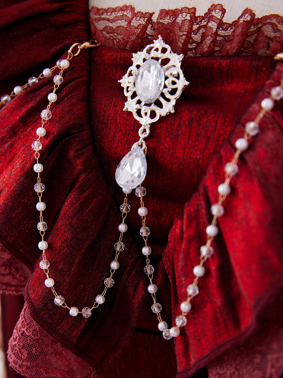 Romantic Shimmering Vintage Dress