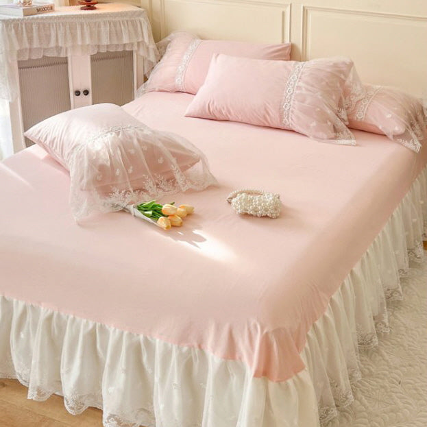 Princess Soft Cotton Ruffle Bed Set