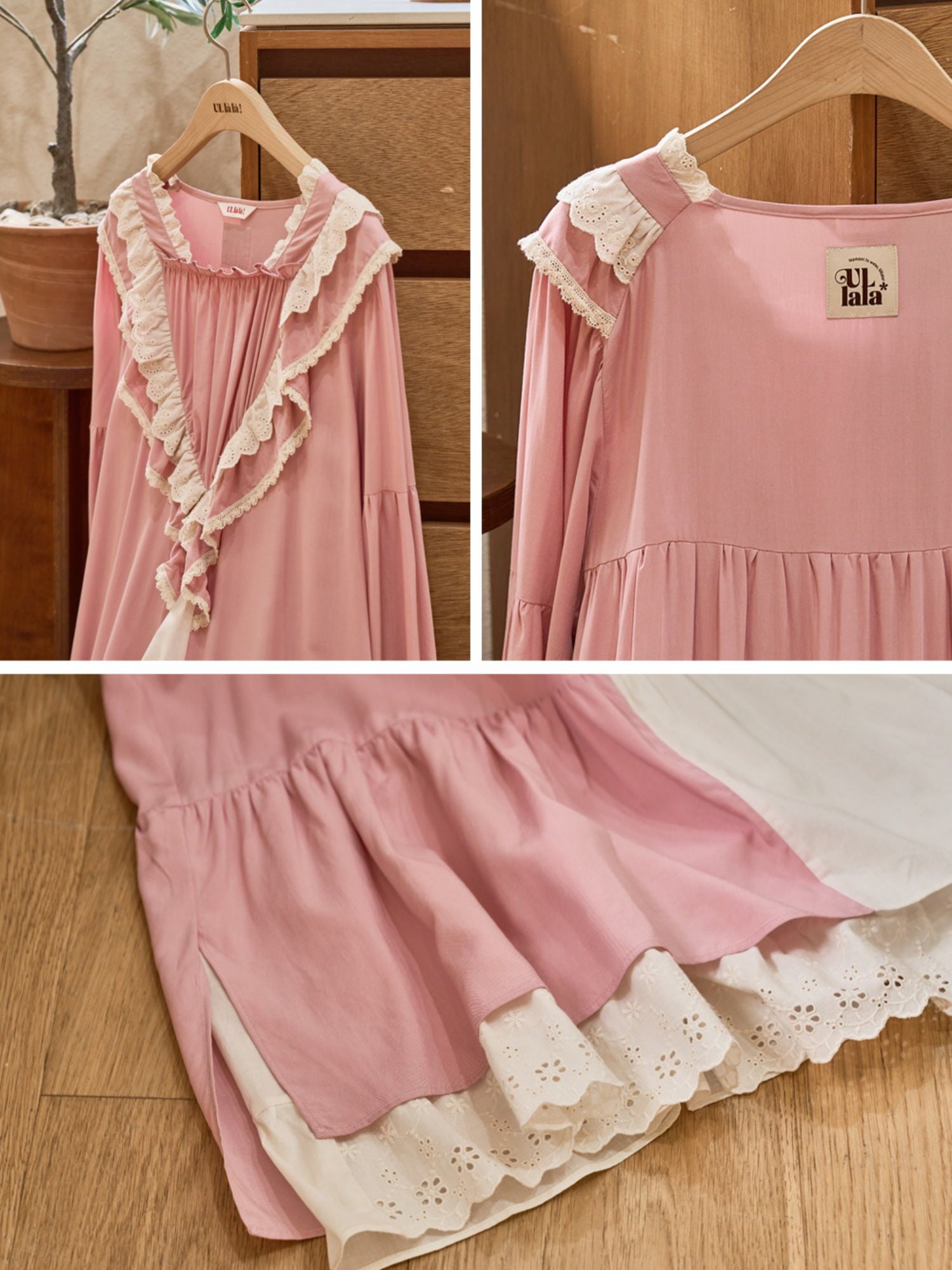 Vintage Rose Patchwork Loungewear