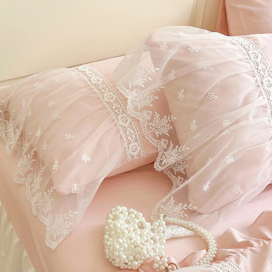 Princess Soft Cotton Ruffle Bed Set