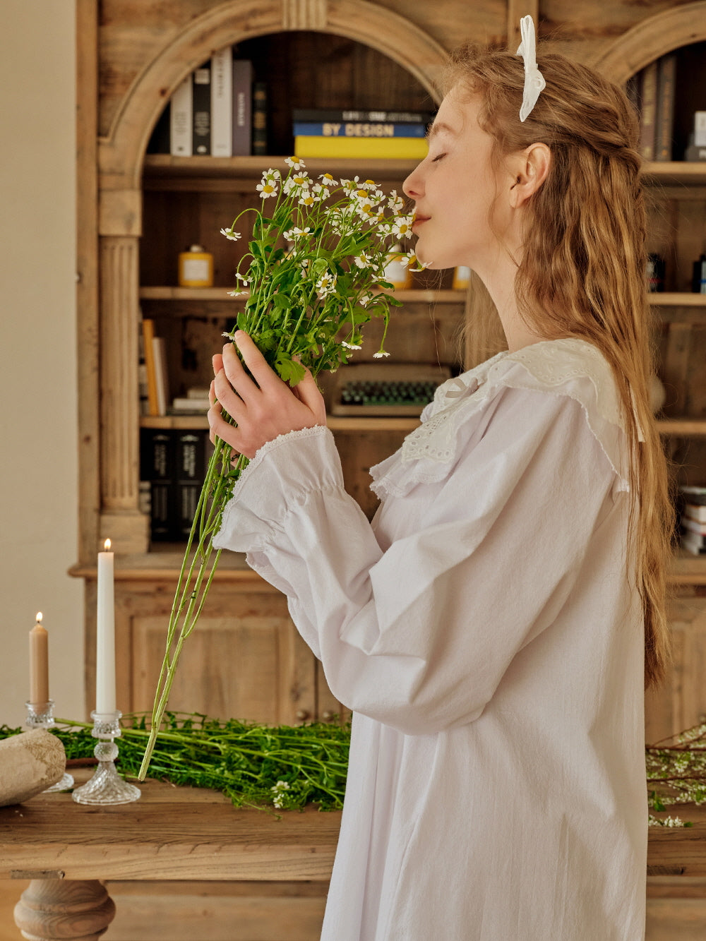 Victorian Garden Maxi Lounge Gown