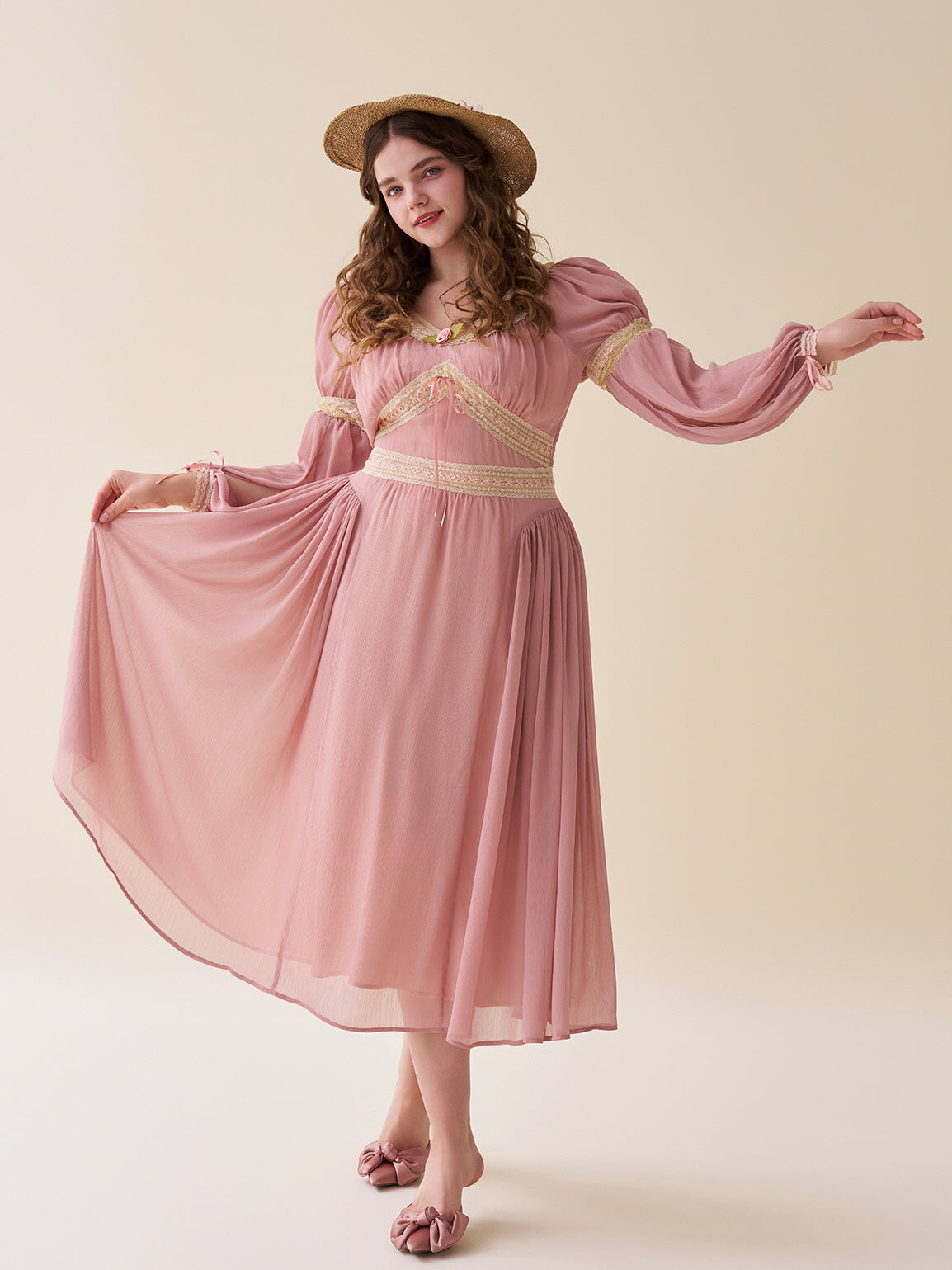 rosewood pink dress Renata Dress Rosewood Pink