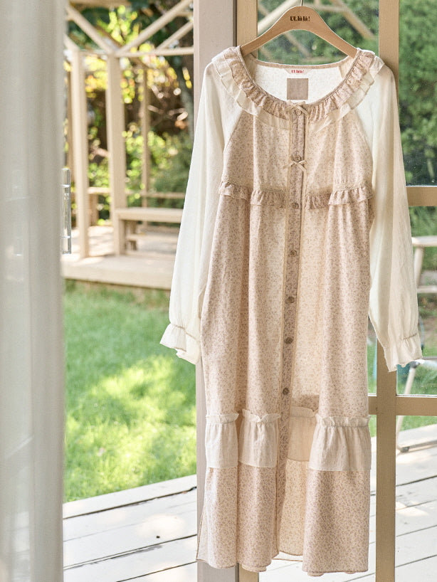 Dreamy Vintage Floral Nightgown