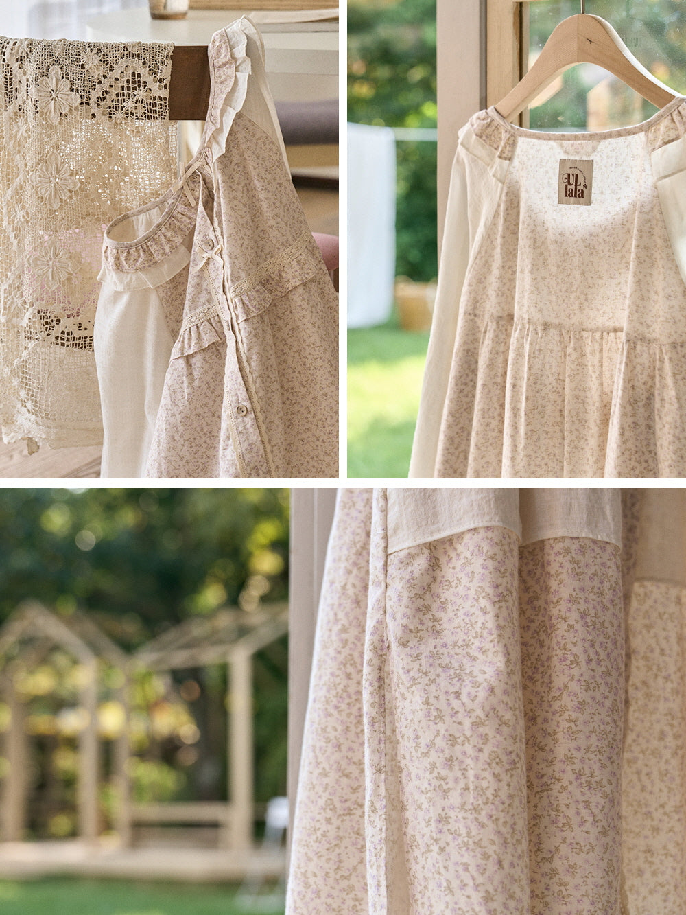 Dreamy Vintage Floral Nightgown