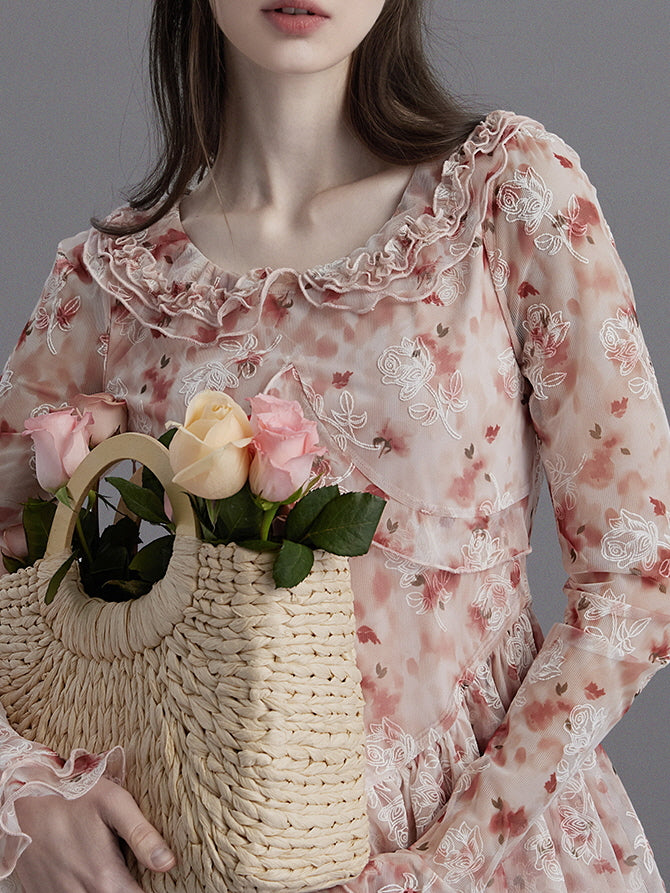 Rose Garden Fairy Mini Dress