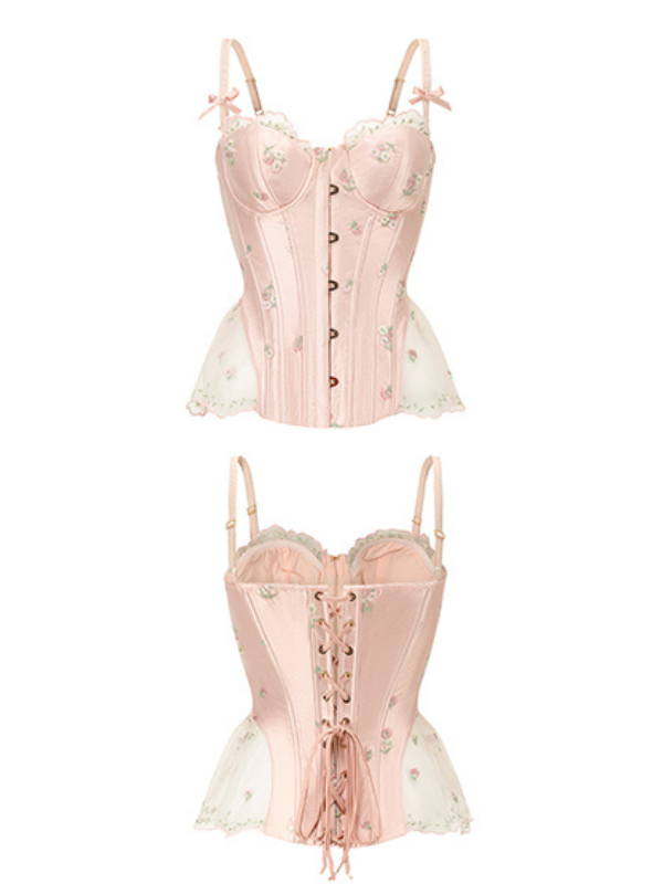 Rosy Enchantment Corset