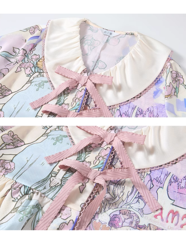 Whimsical Dreams Patchwork Blouse