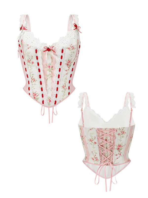 Rose Ribbon Garden Corset